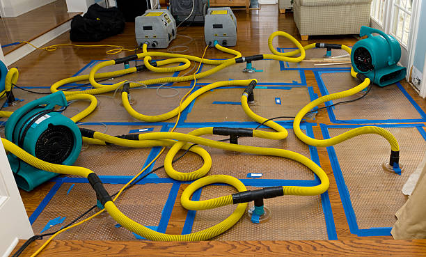 Professional Storm Water Damage Restoration technician working in Dillsburg, PA